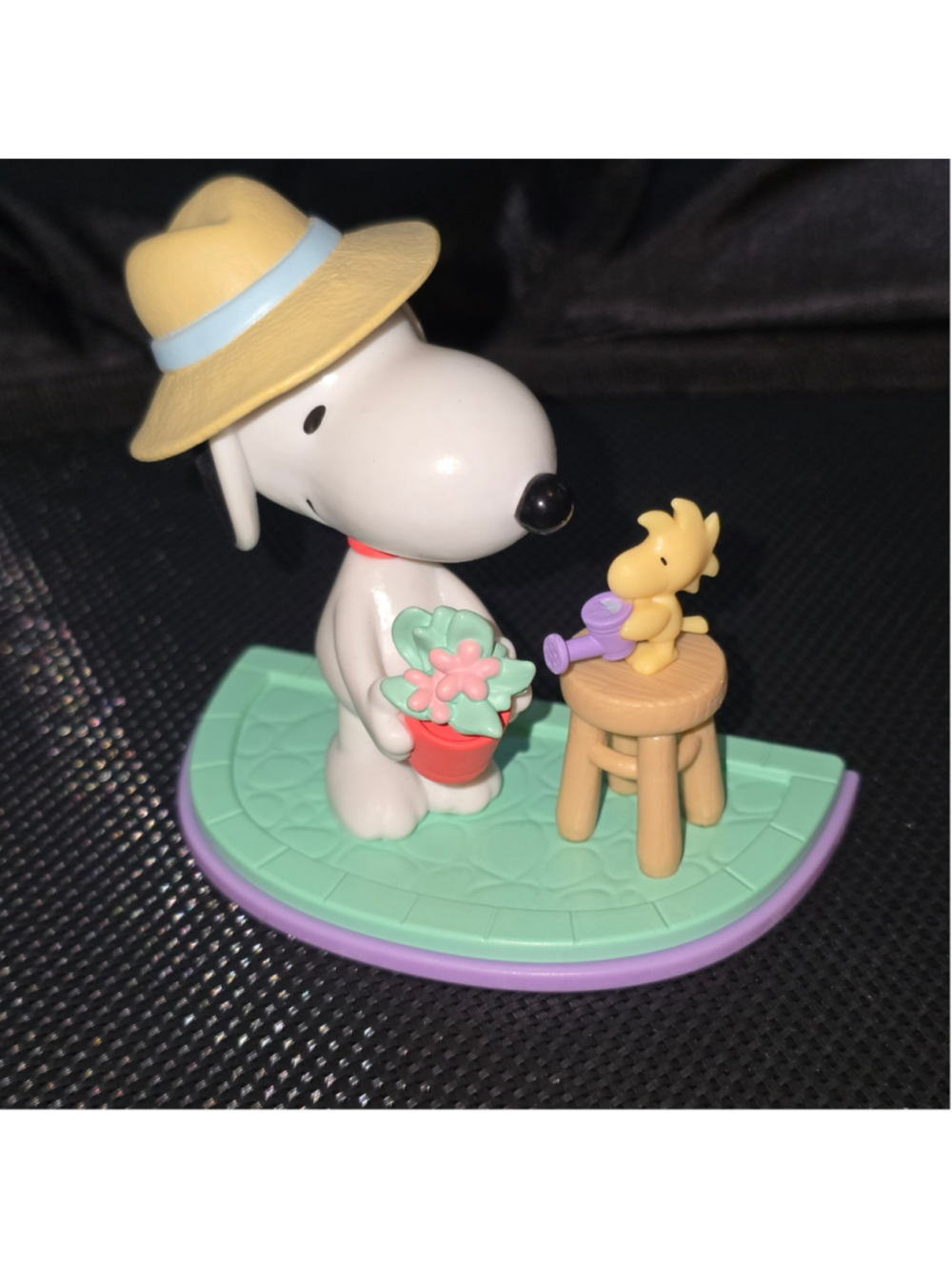 Peanuts Snoopy & Woodstock Mindful Mondays Action Figure One Size White Yellow